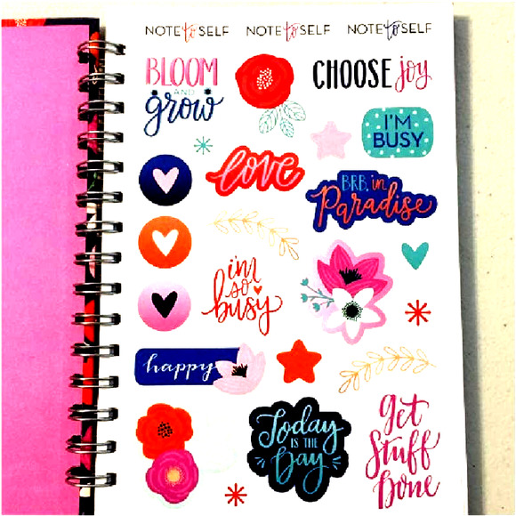 Live Love Bloom Awesome Tween or Teenage Girl Life Planner - Picture 2 of 10